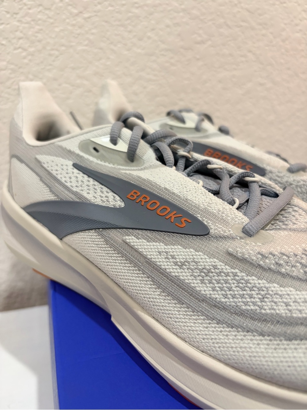 Size 13 Men- Brooks Revel 9 Grey And Brown - New In Box